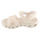 2. Skechers Slip-Ins: GO Walk Glide-Step 2.0 Sandals – Ella 141269-NAT Beige 36