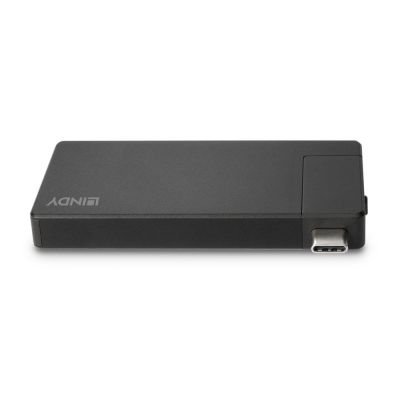 3. Lindy 43336 Docking Station Wired USB 3.2 Gen 1 (3.1 Gen 1) Type-C Black