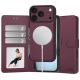 Tech-Protect Wallet MagSafe case for iPhone 17 Pro Max / 18 Pro Max - burgundy