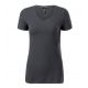 2. Malfini Action V-neck T-shirt W MLI-70183 light anthracite
