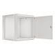 11. INSTALLATION RACK CABINET, WALL-HUNG 19" 12U 600X600, GRAY, METAL DOORS (FLAT PACK)