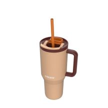 Kambukka Rio Tumbler 950 ml Thermal Tumbler with Straw, Almond Dream
