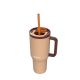 Kambukka Rio Tumbler 950 ml Thermal Tumbler with Straw, Almond Dream