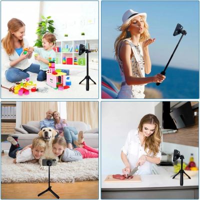7. Tech-Protect L06S Bluetooth magnetic selfie stick with MagSafe, remote control, tripod up to 82cm and 360 head - black