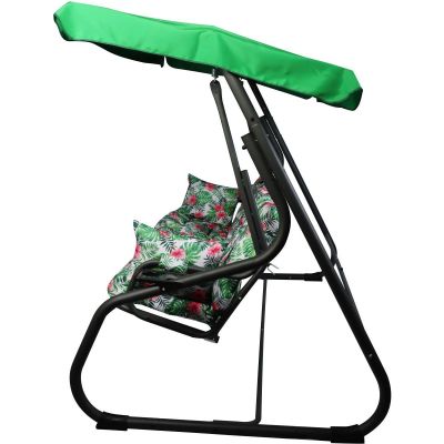 3. 3-SEAT GARDEN SWING MATYLDA WITH MOSQUITO NET