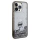 4. Karl Lagerfeld Liquid Glitter Choupette case for iPhone 13 Pro / 13 - transparent