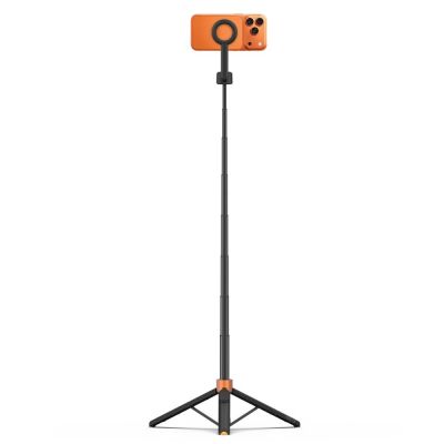 2. Tech-Protect L10S Bluetooth Selfie Stick Tripod - Black and Orange