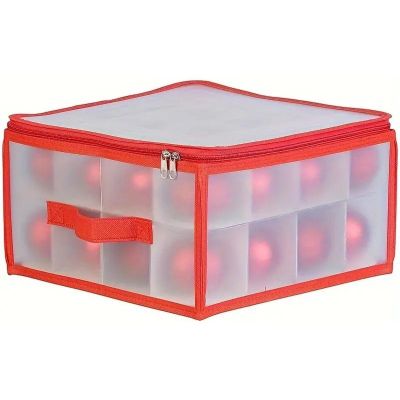 6. CHRISTMAS BAUBLE STORAGE BOX 34X34X17CM
