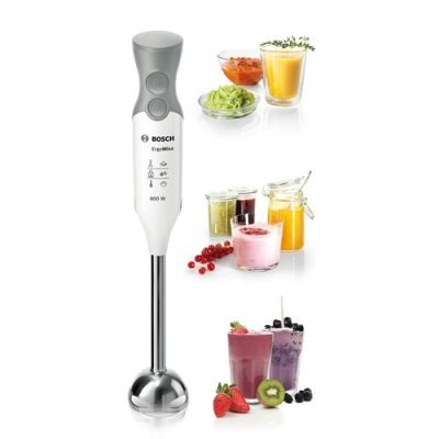 7. BOSCH MSM66110 hand blender (600W; white, gray)