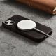 15. iCarer Oil Wax Premium Leather Case iPhone 14 Plus Magnetic Leather Case with MagSafe Brown (WMI14220703-BN)