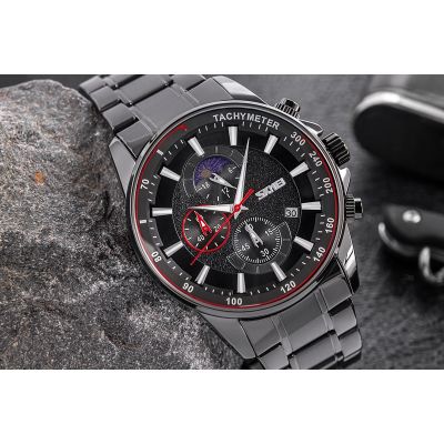 6. Skmei 9250BKBK Men's Watch + BOX