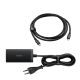 6. Baseus fast charger GaN5 Pro HUB HDMI 2 x USB-C / USB-A / HDMI 4K 30Hz 1.5m black + USB-C cable - USB-C 100W 40Gb/s (USB4) 1m (CCGP110201)