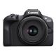 3. Canon EOS R100 Mirrorless Camera + RF-S 18-45mm F4.5-6.3 IS STM Lens Megapixel 24.1 MP ISO Sensitivity (max) 12800 Display Diagonal 3.0 Wi-Fi Network Auto, Manual CMOS Sensor Black