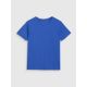 3. Women's oversize printed T-shirt 4F 4FWSS25TTSHF2238-36S