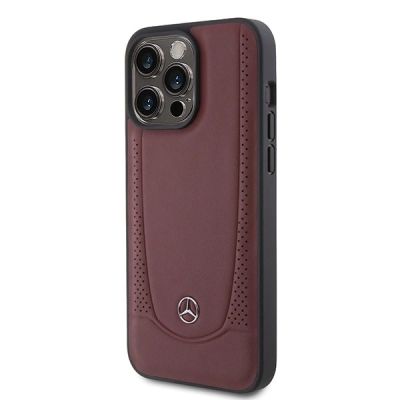 2. Mercedes MEHCP15LARMRE iPhone 15 Pro 6.1" red/red hardcase Leather Urban Bengale
