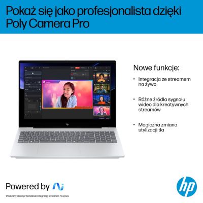 13. HP OmniBook 7 16-az0222nw Core 5 210H 16"2K 300nits AG 16GB DDR5 5200 SSD512 Intel Graphics Cam 5 Mpx IR 70Wh Win11 Glacial Silver 2Y