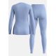 9. Thermal underwear - Odlo Set ACTIVE WARM Special Set size S Navy blue