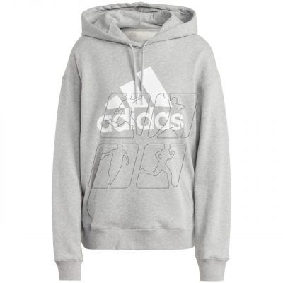 3. adidas Essentials Big Logo Oversized French Terry Hoodie W IC9865