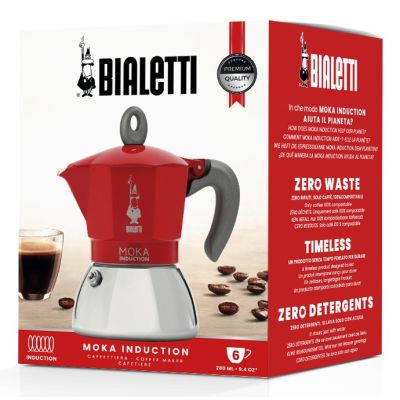 7. Bialetti Moka Induction Coffee Maker 6tz