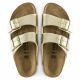 4. Birkenstock Arizona Birko-Flor Gold Women's Slides Regular Wide (1016110)