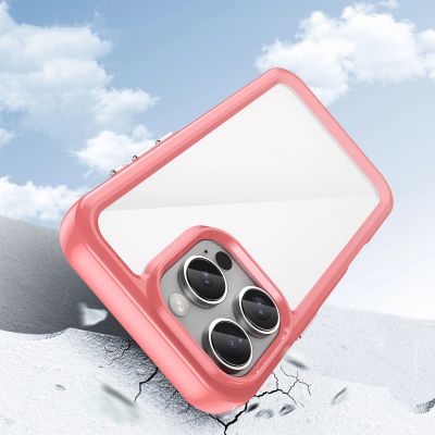 3. Outer Space Case with Gel Frame for iPhone 16 Pro Max - Red