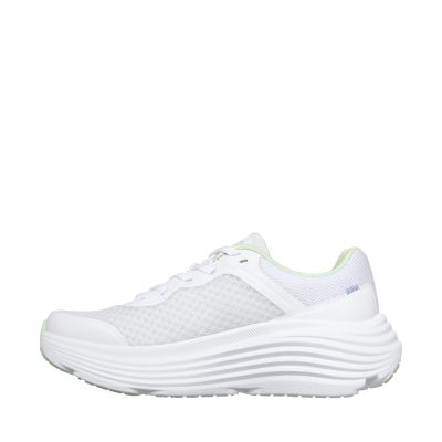 4. Skechers Max Cushining Women's Shoes White 129470 WMNT