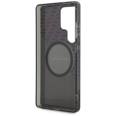 9. AMG Transparent Rhombs MagSafe Case for Samsung Galaxy S25 Ultra - Black