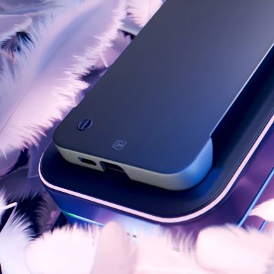 8. 3mk Just20g Matt Case for Samsung Galaxy S25 - Matte Black