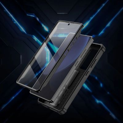 4. Tech-Protect Kevlar Cam+ Case for Samsung Galaxy S25 Ultra - Black