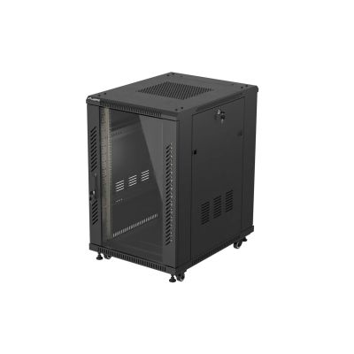 LANBERG FLOOR RACK CABINET 19" 18U 600X800 BLACK