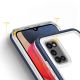 4. Clear 3in1 case for Samsung Galaxy A03s (166) frame gel cover blue