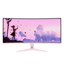 Arozzi Nova 34” Curved Computer Monitor 86.4 cm (34") 3440 x 1440 px 4K Ultra HD LED Pink