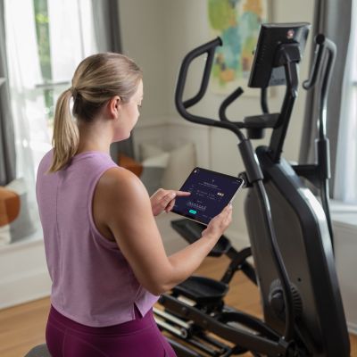 23. Schwinn Elliptical Bike Programmable Compact 590E 100955