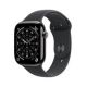 Apple Watch Series 11ÂGPS + Cellular 46mmÂSlate Titanium Case with Black Sport Band - M/L