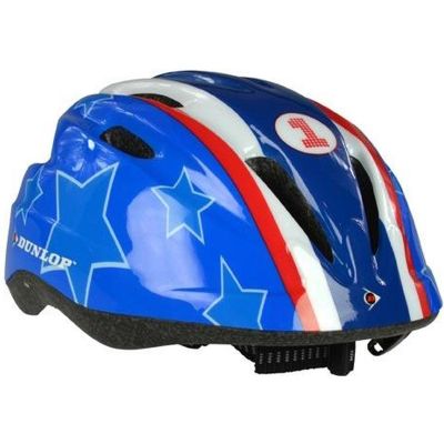 2. DUNLOP CHILDREN'S ADJUSTABLE CYCLING HELMET SIZE (48-52CM) BLUE