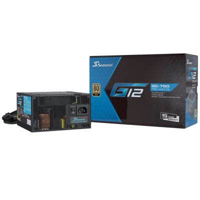 5. Seasonic G12 GC 80 PLUS Gold power supply - 750 Watt,