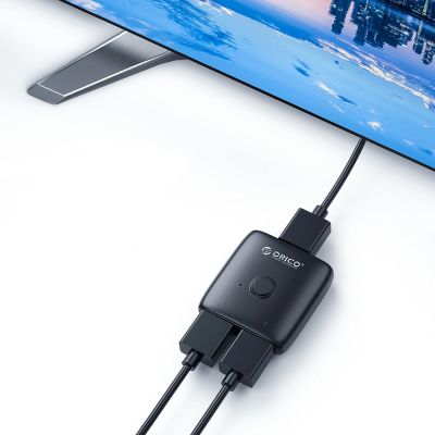 10. Orico AS2-A1 HDMI Adapter Bi-directional Splitter - Black