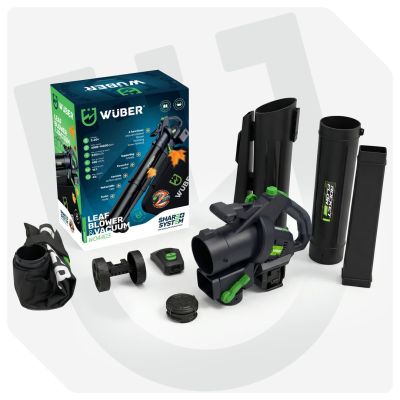 11. 40 V Leaf Blower, 245 km/h, W04403 WUBER
