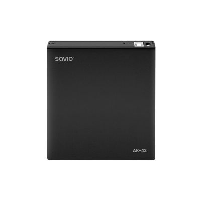 SAVIO EXTERNAL SLIM CD/DVD R/RW RECORDER – USB 2.0 AK-43
