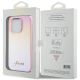 8. Guess GUHCP15XPSAIRSP iPhone 15 Pro Max 6.7" pink/pink hardcase Saffiano Iridescent Script