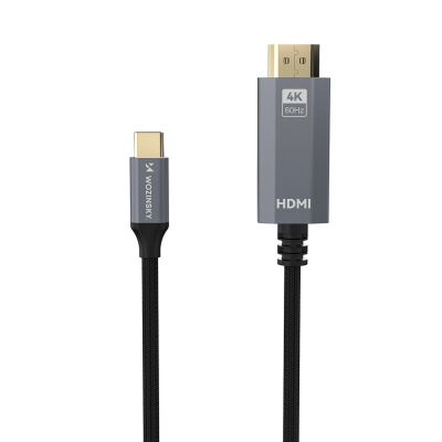 2. Wozinsky WCCH-01 USB-C - HDMI 4K 60Hz Cable 1.8m - Black