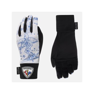 ROSSIGNOL W JCC I TIPS women's ski gloves white