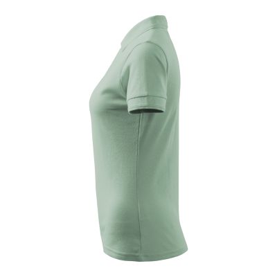 3. Women's Pique Polo Shirt (sage)