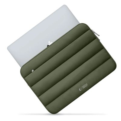 6. Tech-Protett Fluffy Laptop Bag 15-16 - Green