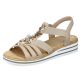 30. Comfortable Rieker W RKR680 beige sandals