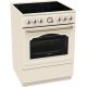 2. GORENJE GECS6B70CLI Retro electric cooker 60 cm | ExtraSteam | AirFry | FrozenBake | cream