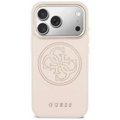 3. Guess Perforated 4G MagSafe Case for iPhone 17 Pro Max - Pink