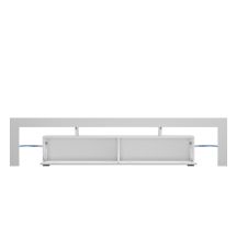 TORO 200 TV cabinet, gray/white gloss