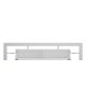 TORO 200 TV cabinet, gray/white gloss
