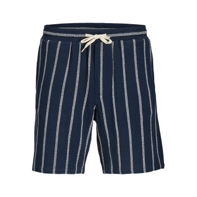 Jack&Jones men's striped shorts JPSTJAIDEN COBA STRIPE JOG SHORTS REG SN 12274413 SKY CAPTAIN/STRIPES